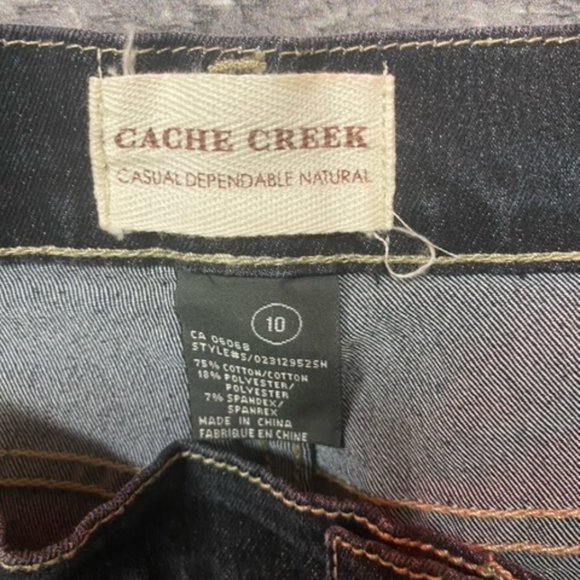 Cache Creek Flare Slim Fit Stretch Jeans Size: 10 EUC - Picture 3 of 7